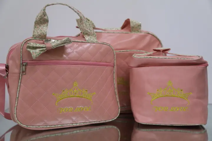 3 in 1 leather mummy bag
