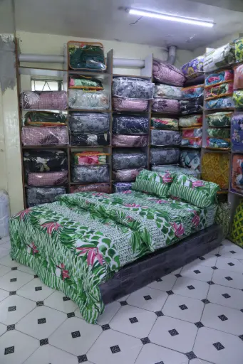 5*6 Green Floral Normal Duvets