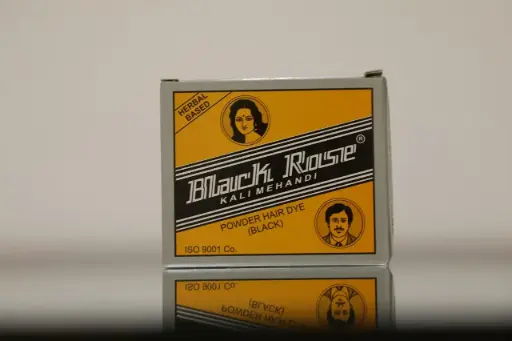 Black Rose powder dye