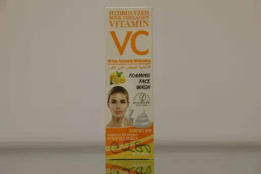 Hydrolyzed Milk Collagen VC Vitamin Foaming Face Wash