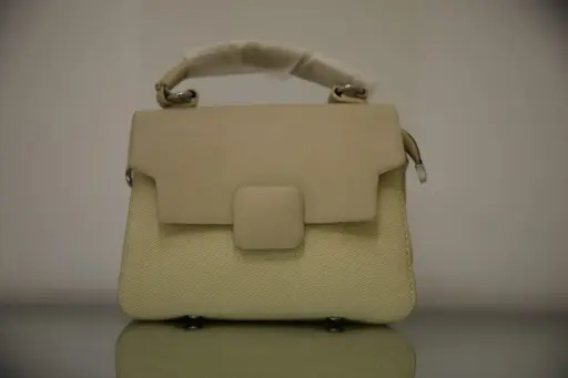 Cream ladies Handbag