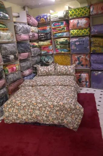 5*6 Brown Floral Normal Duvets