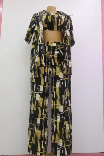 Three piece official trouser