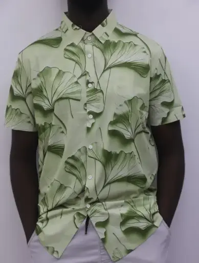 Floral silk shirts