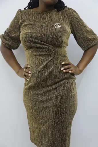 Short Shinny dress