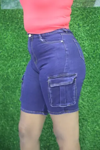 Cargo shorts denim