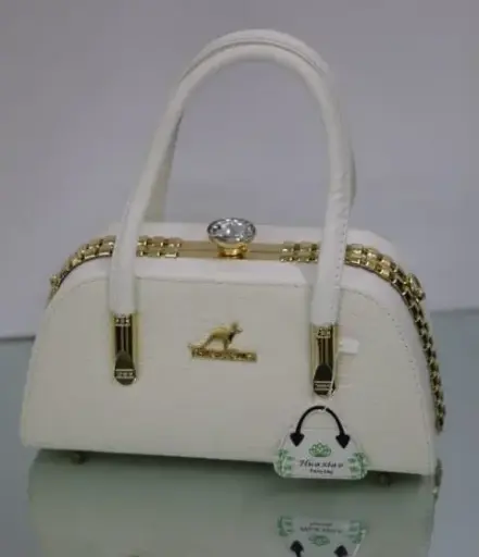 Spacious leather handbag